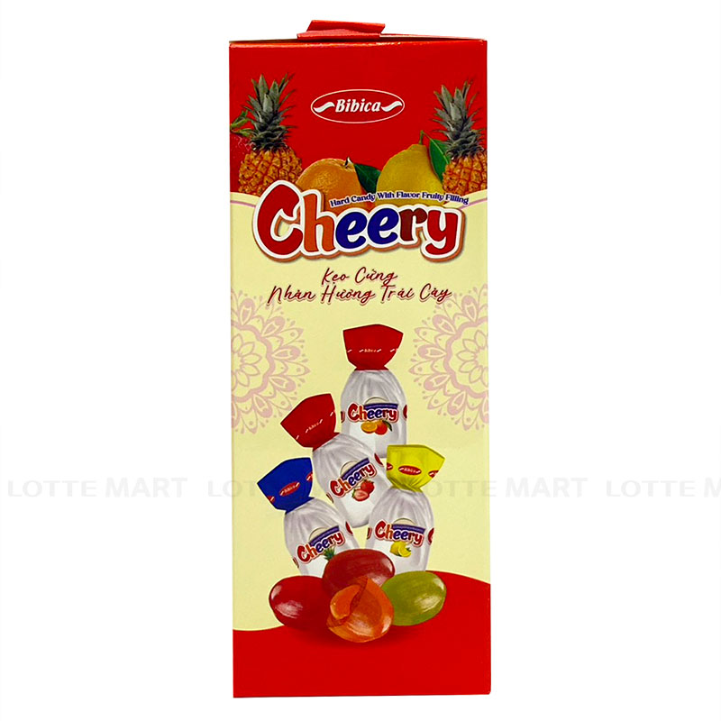 Bibica Cheery 과일 맛 하드 캔디 (색상 랜덤 발송) 180G 6