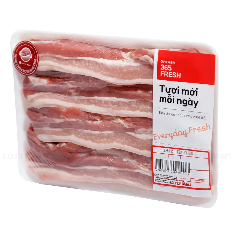 Ba Rọi Heo 2cm 365 Fresh 500g