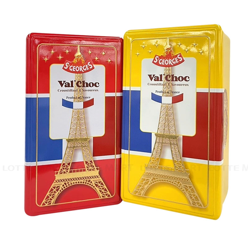 St Georges Val’Choc 초콜릿 맛 크림 샌드위치 쿠키 (랜덤 색상 배송) 300G 6