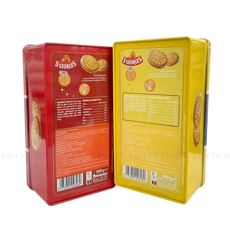 St Georges Val’Choc 초콜릿 맛 크림 샌드위치 쿠키 (랜덤 색상 배송) 300G 7