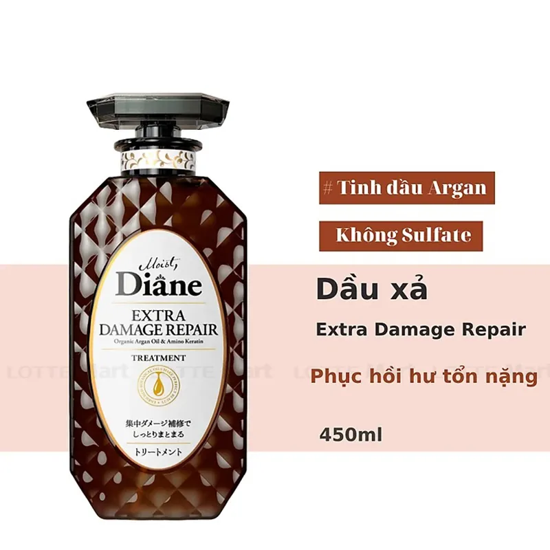 Dầu Xả Diane Phục Hồi Tóc Hư Tổn Nặng 450ml