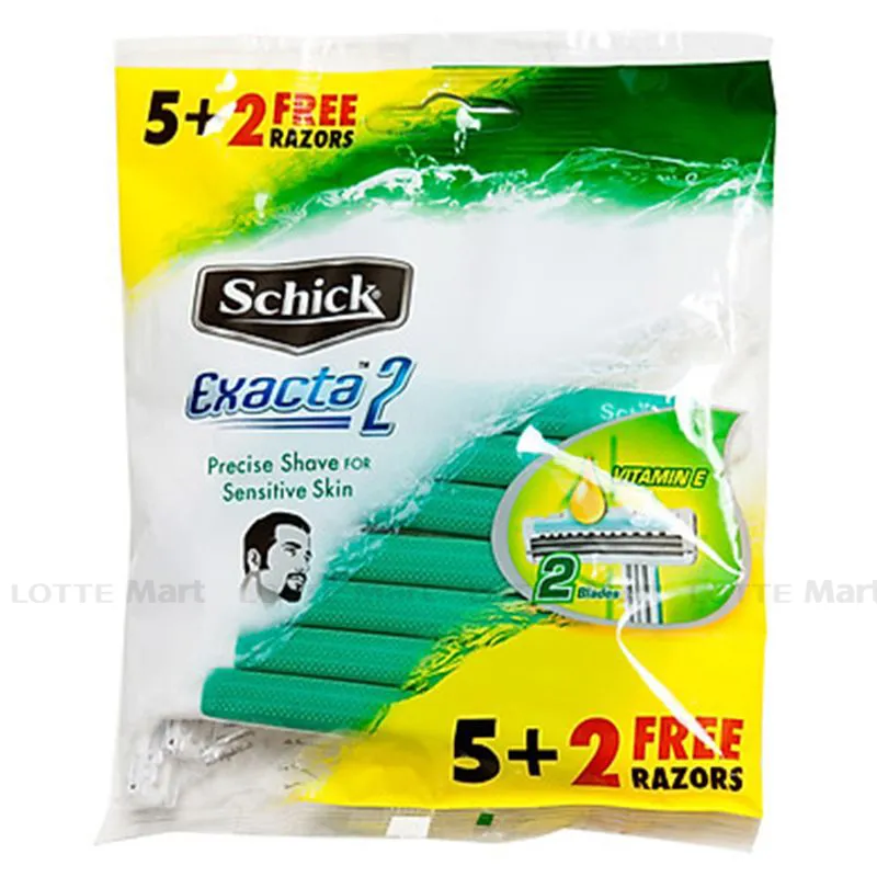 Schick Exacta2 Sensitive 면도기 (7개입) 2