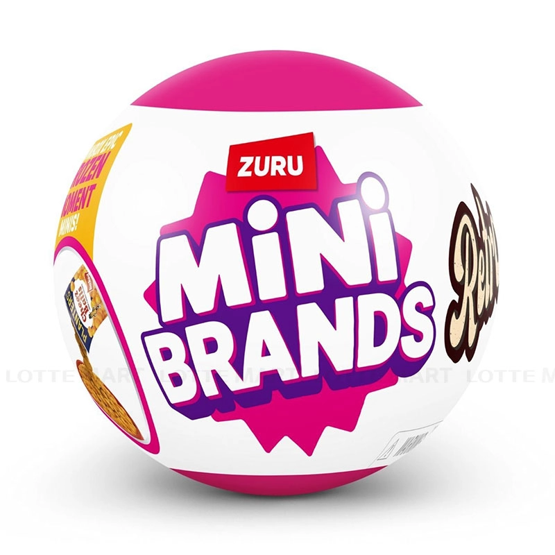 Mini Brands 수집용 장난감 레트로 그로서리 77802 (랜덤배송) 2