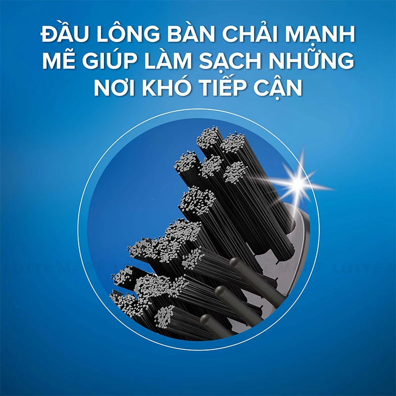 Oral-B Cross Action 활성탄 칫솔 3
