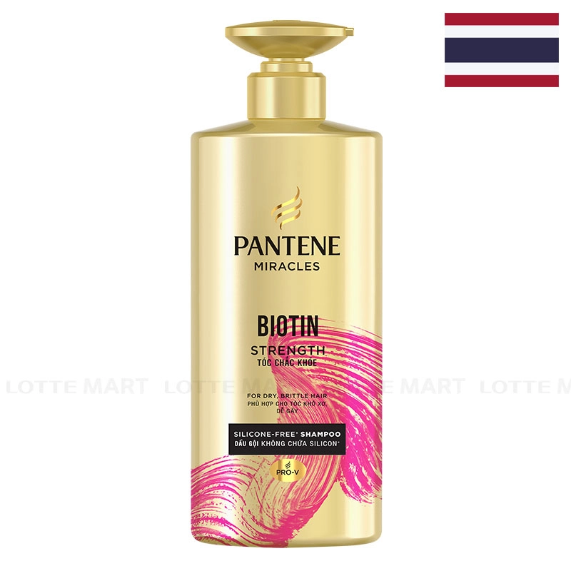 Combo Gội Xả Pantene Biotin Chắc Khỏe, Biotin 3 Phút Diệu Kỳ 500ml + 480ml 4