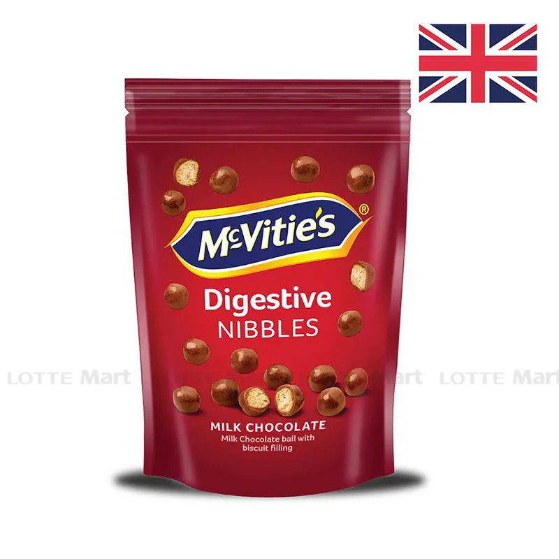 Bánh Bi Nibbles Socola Sữa Gói 67G