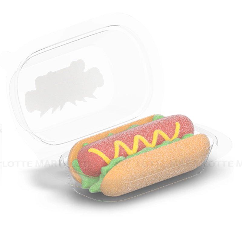 Relkon Yammiez 핫도그 모양 새콤 마시멜로 50G 3