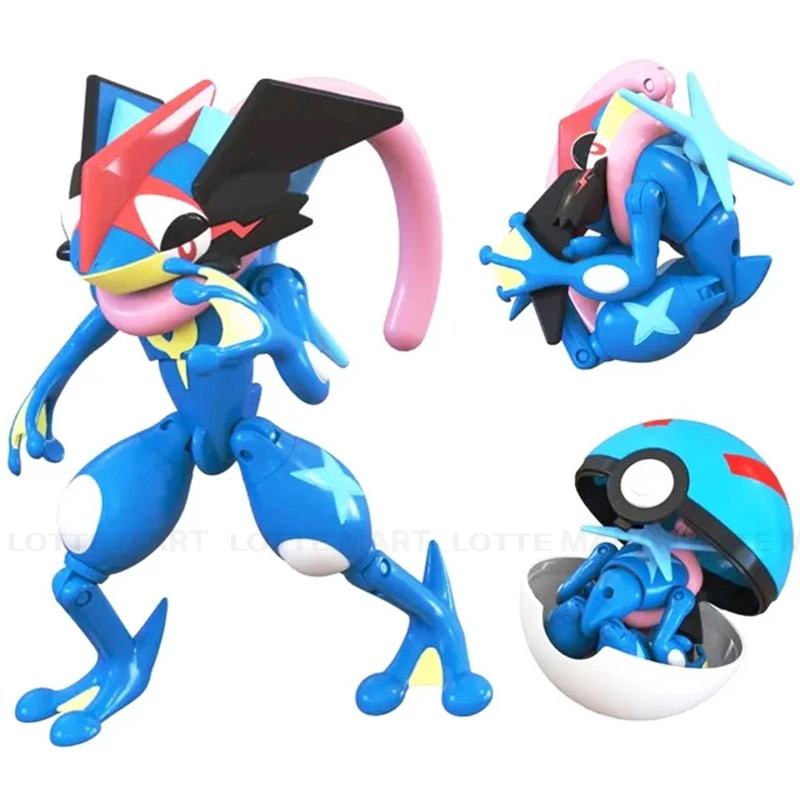 Đồ Chơi Bóng Pokemon Biến Hình Pokemon Toys ZC8918E Ếch Ninja Greninja