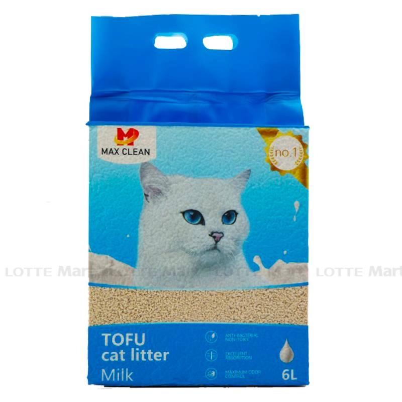 Cát Vệ Sinh Cho Mèo Max Clean Hương Sữa Túi 2.5kg 2