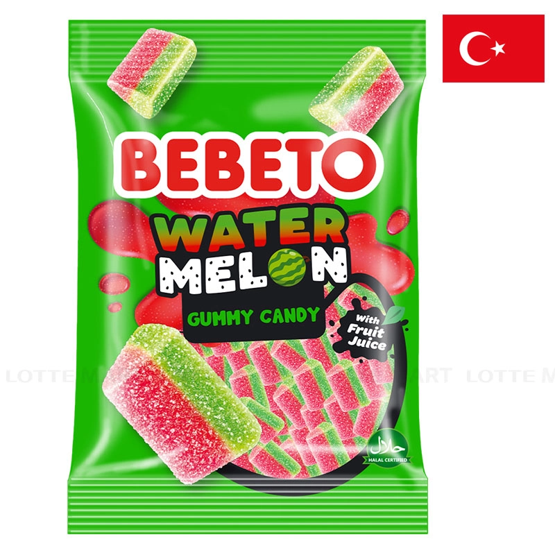 Bebeto 수박 모양 젤리 80G 2