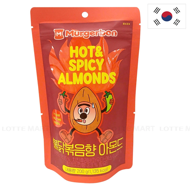 Murgerbon 불닭 매운맛 아몬드 200G 2