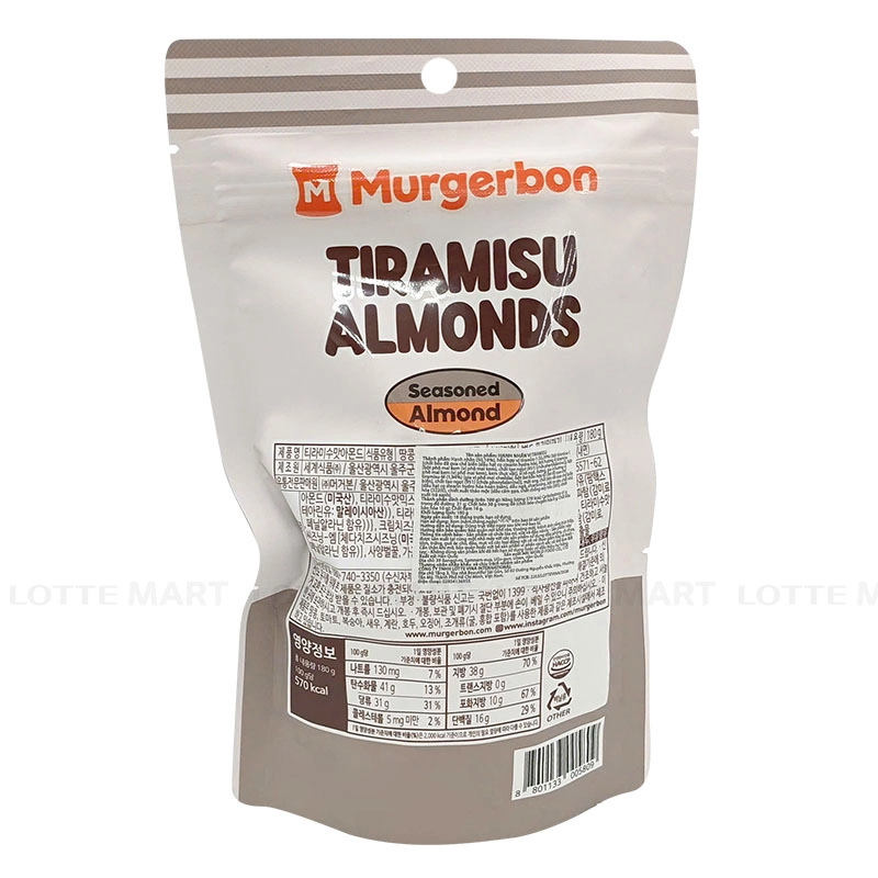 Murgerbon 티라미수 아몬드 180G 3