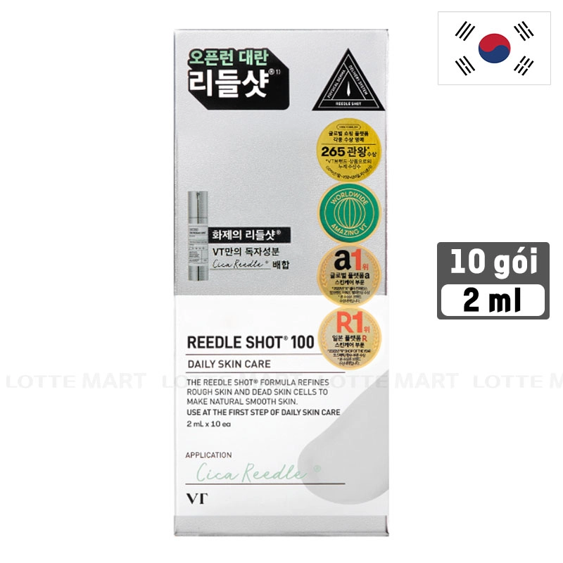 KR-TC VI KIM VT REEDLE SHOT 100 BOX10 22G 2