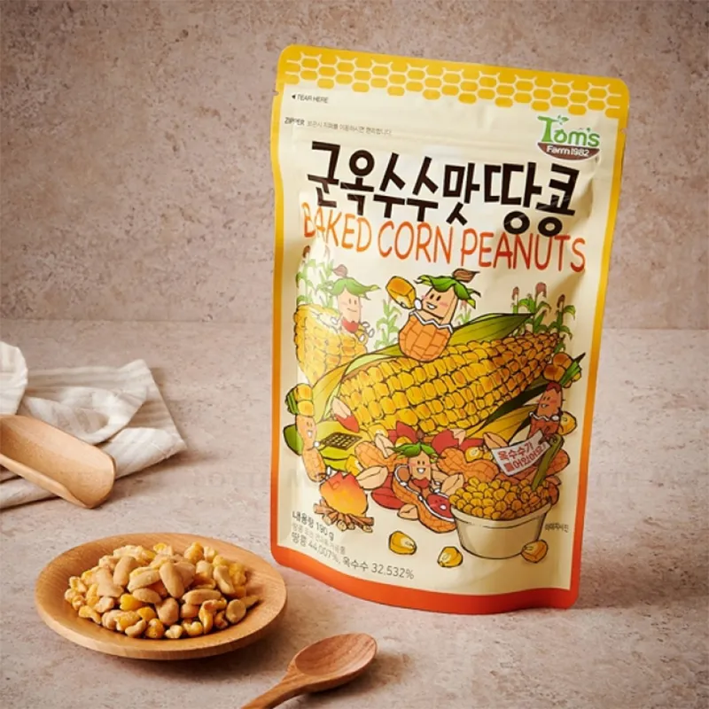 HBAF 군옥수수맛 아몬드 40G 4