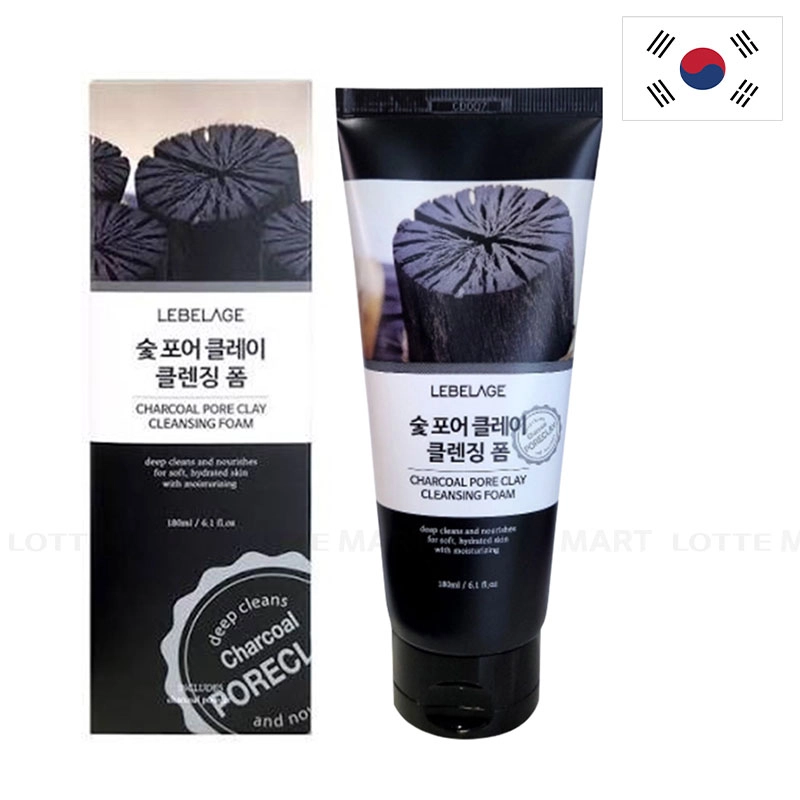 KR-SRM LEBELAGE CHARCOAL PORE 180ML 2
