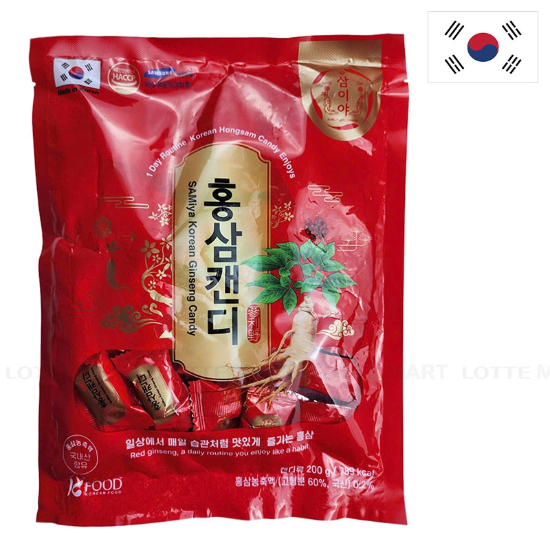 SAMIYA 한국 홍삼 캔디 200G 2