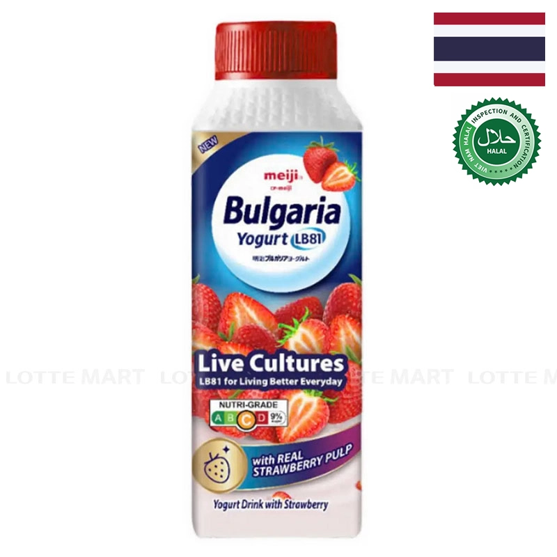 Sữa Chua Uống Meiji Bulgaria Vị Dâu Chai 150ml