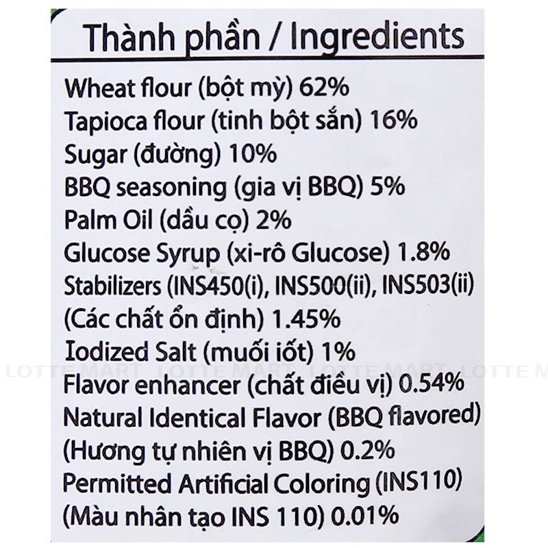 Snack Que Cay Maxs Vị BBQ Gói 55G 4