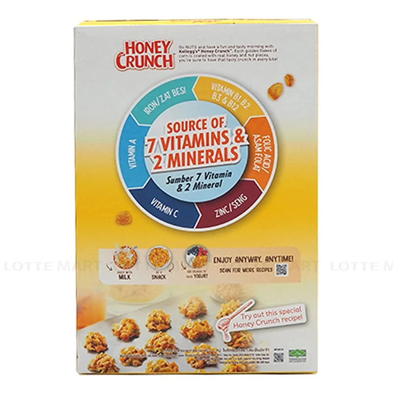 Kellogg's Honey Crunch Corn Flakes 시리얼 250G 3