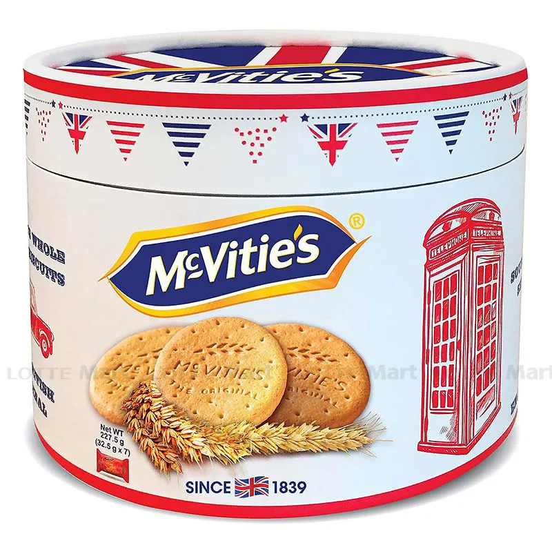 Bánh Quy McVities Lúa Mì Nguyên Cám Hộp 195G 3