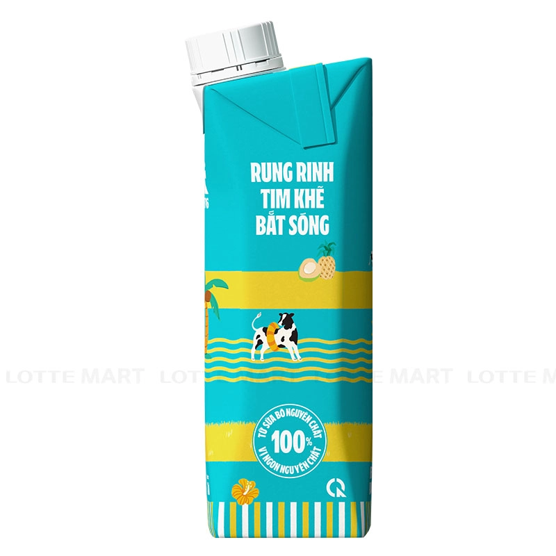 Vinamilk 멸균 우유 피나 콜라다 맛 240ml 4