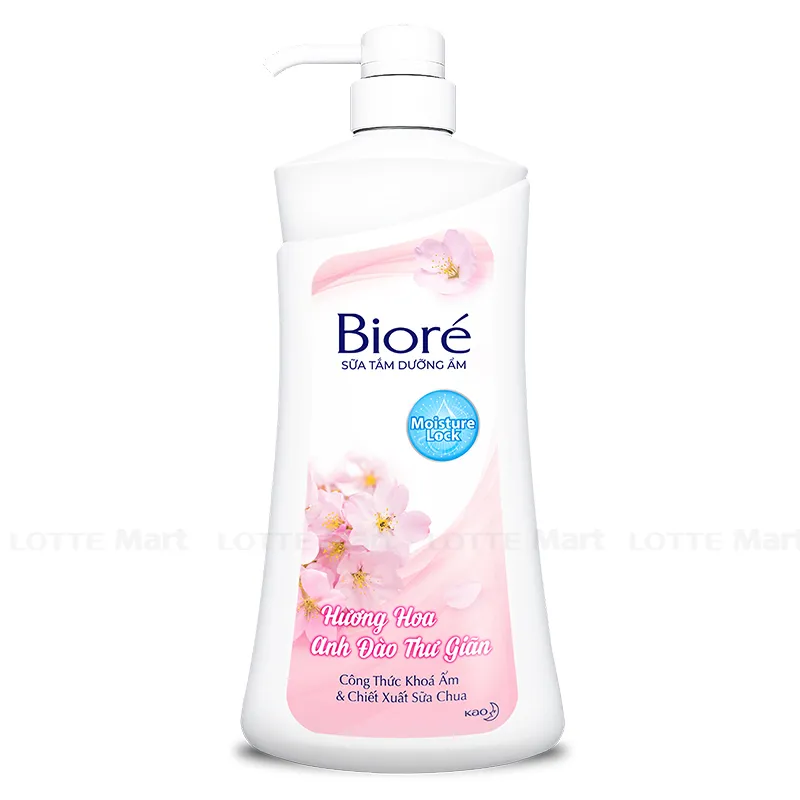 비오레 모이스춰라이징 벚꽃향 바디워시 530g 3