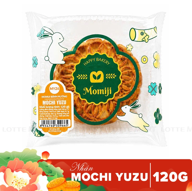 Huu Nghi Momiji 유자 모찌 월병 120G 2