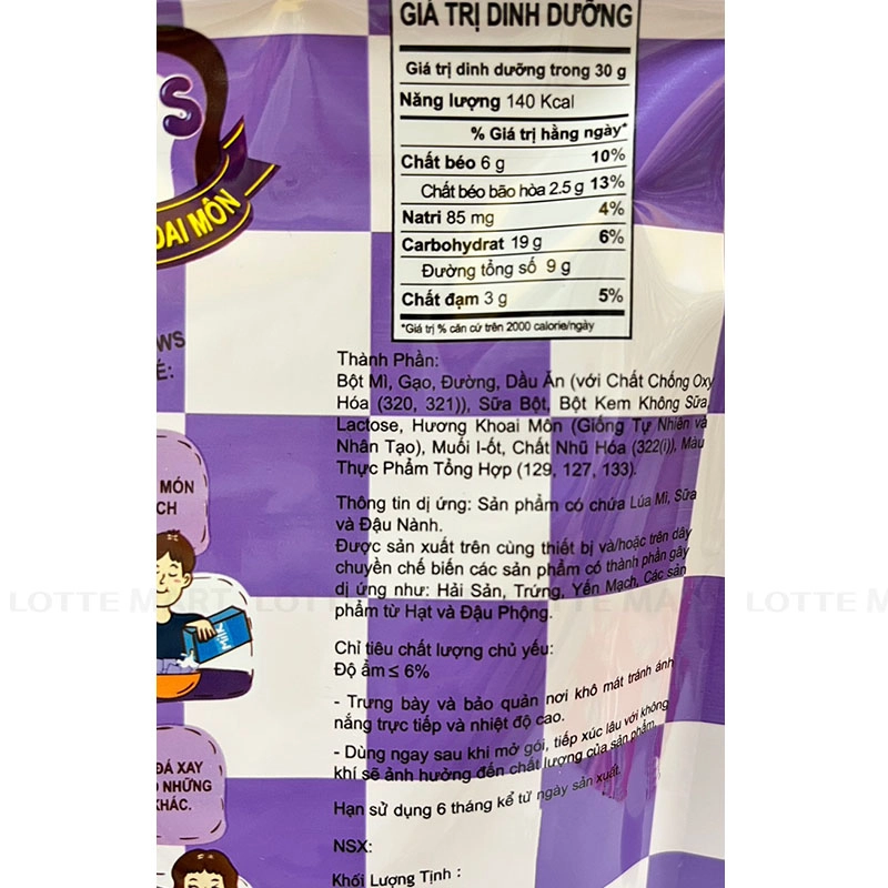 SNACK PILLOWS KHOAI MON 80G 4
