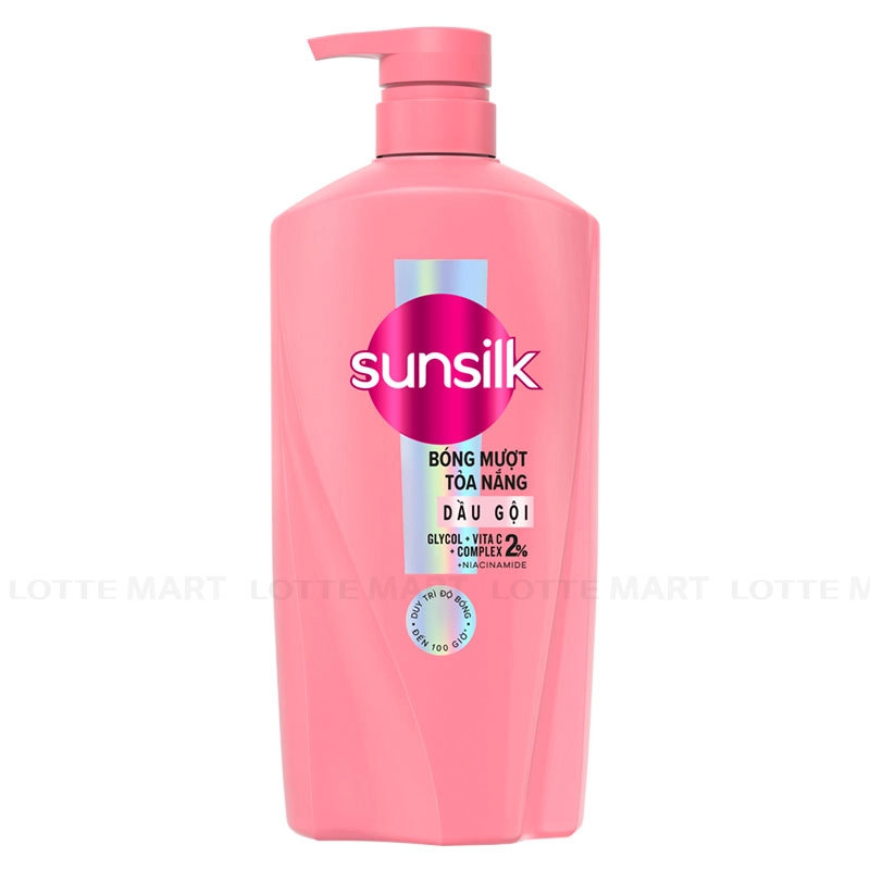Sunsilk 루미너스 UV 샴푸로 100시간 동안 윤기나는 머릿결 600G 2