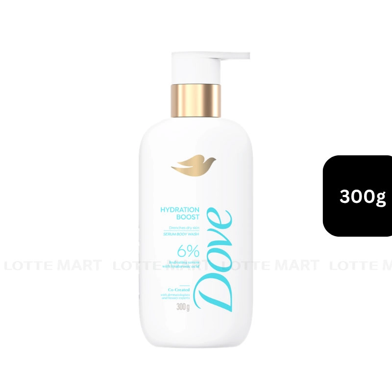 Dove 세럼 하이드레이션 부스트 바디워시 스킨 모이스처라이징 300ml 2