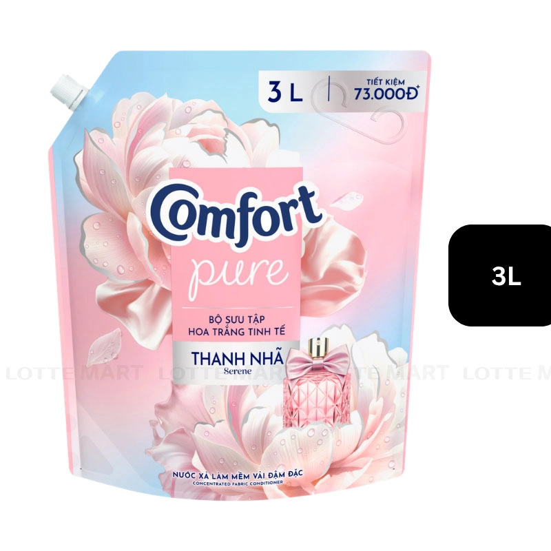 컴포트 섬유유연제 화이트플라워 엘레강스 3L 2