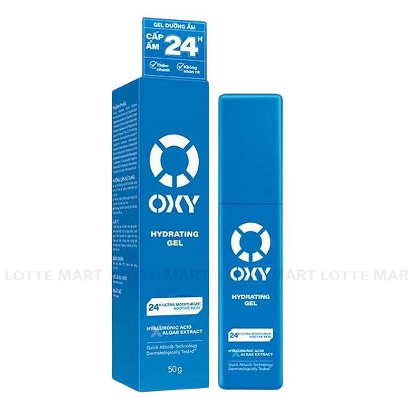 GEL DUONG CAP AM CHO DA OXY 50ML 2