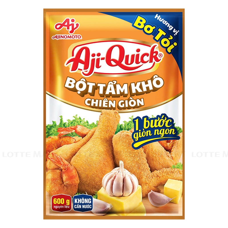 Aji-Quick 버터 갈릭 바삭한 튀김가루 42G 2