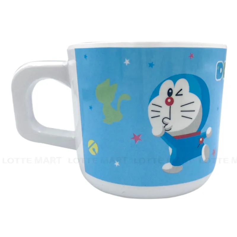 Cheerful Doraemon 손잡 낮은컵 C634 3인치 3