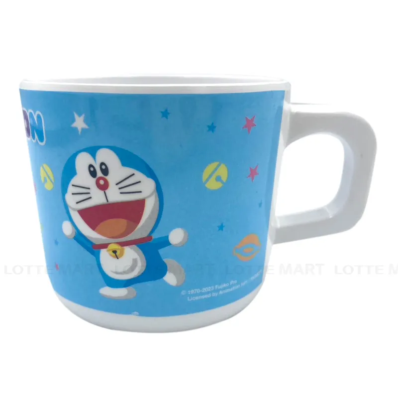 Cheerful Doraemon 손잡 낮은컵 C634 3인치 5