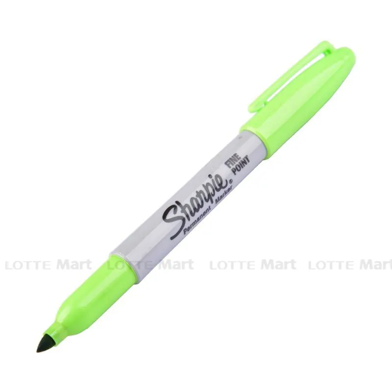 Sharpie Fine 유성펜 초록색 2