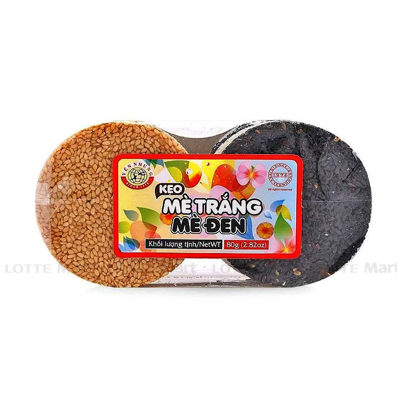 Yen Nhung 참깨 및 흑참깨 사탕 80G 2