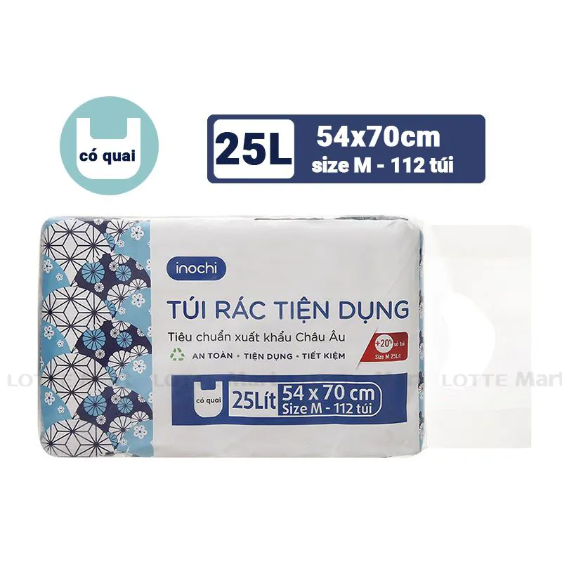 Túi Rác Tiện Dụng Inochi Size M 54x70cm 1kg