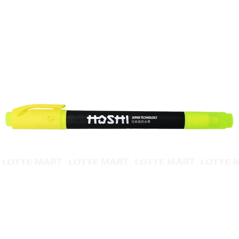 Thien Long 형광펜 Hoshi HL‑018/HS 노란색 2