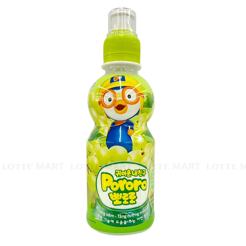 Pororo 포도맛 우유 주스 235ml 2