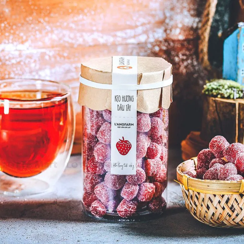 Langfam 딸기맛 사탕 270G 2