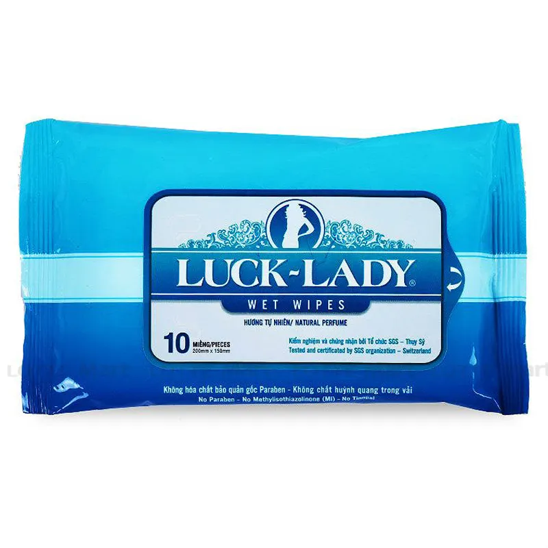 Luck Lady 물티슈 자연향기 (10매) 2