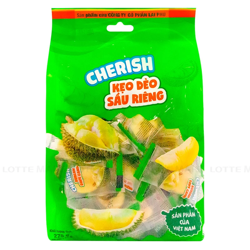 Cherish 두리안 맛 젤리 275G 2