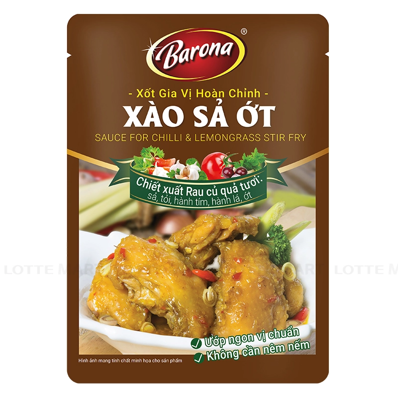 Barona 볶음 레몬그라스 칠리 소스 80g 2