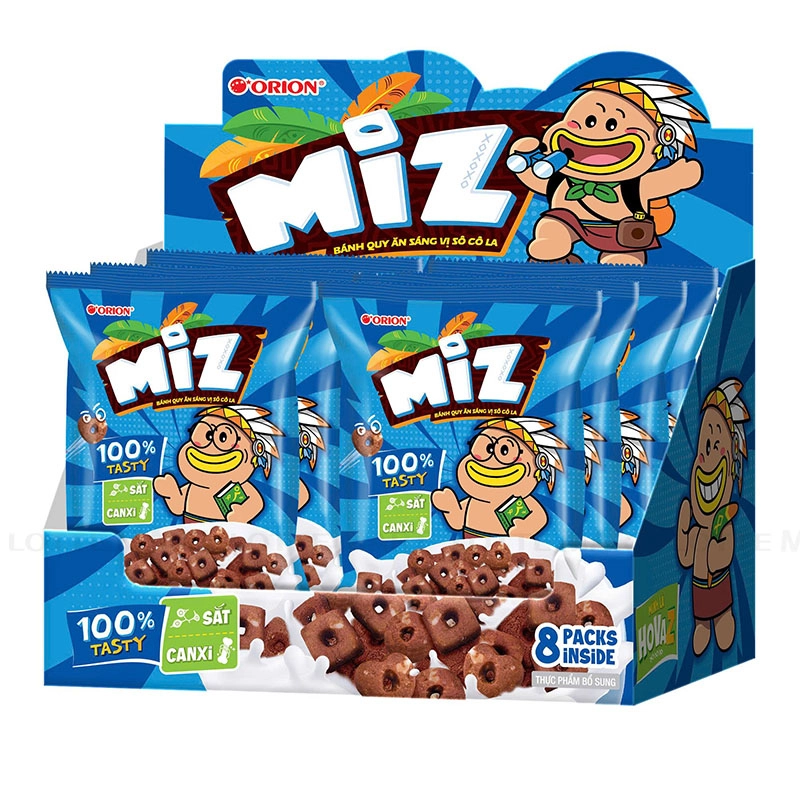 Orion Miz 초코맛 비스킷 216G 2