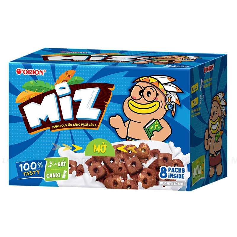 Orion Miz 초코맛 비스킷 216G 3