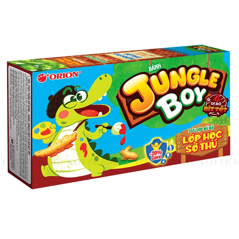 Orion Jungle Boy 스테이크맛 비스킷 (랜덤배송) 35G 3