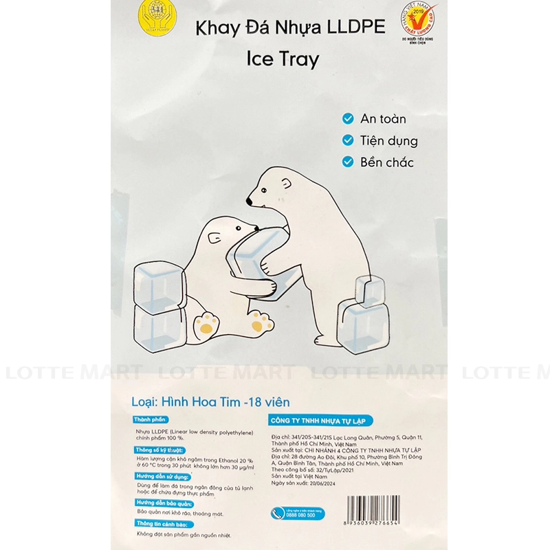 KHAY DA NHUA HOA TIM 18V 5