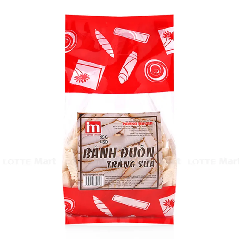 Hoang My Gia 우유맛 애벌레 과자 250G 2
