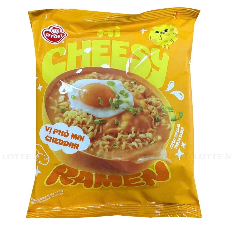Otoki 치지 체다 치즈맛 라면 110G 2